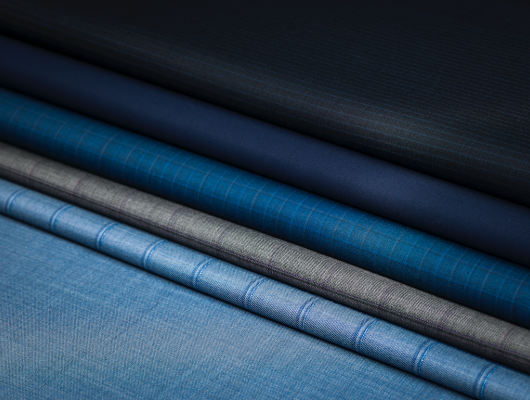 Scabal luxury suiting fabric for bespoke suits at Bhambi's Custom Tailors New York City – hand-cut from the finest Italian mills